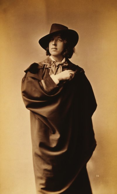 Oscar Wilde, 1882 (Albuminabzug) von Napoleon Sarony